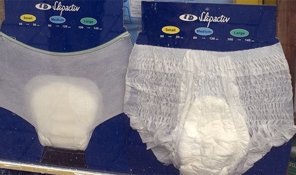 The birth rate in Japan is so low that adult diaper sales are higher than baby diaper sales.