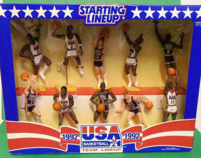 competition - Starting 188 Usa 1992 1992 1992 Basketball Team Lineup