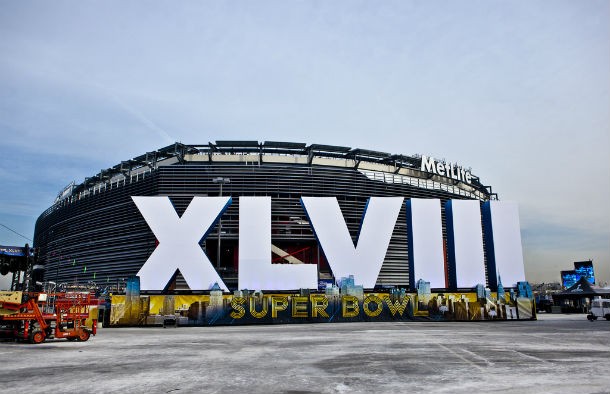 Roman numerals are used for the Super Bowl because the football season stretches over two calendar years.
