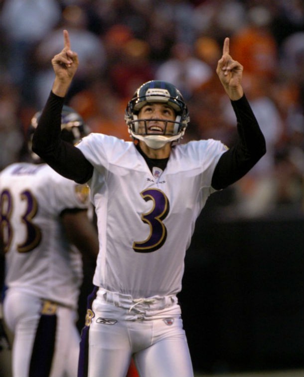 Matt Stover is a placekicker and the oldest player to participate and score in a Super Bowl. At Super Bowl XLIV, Stover made history when he scored at the age of forty-two years and eleven days old.