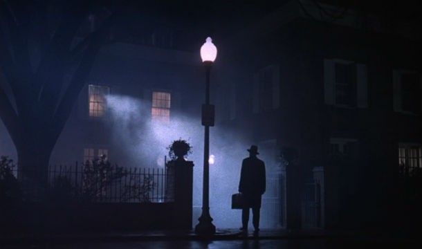 The Exorcist: William Friedkin, the film’s director, purposefully put many moments of “subliminal direction” in the movie. All of which can be seen if you pay attention. They flash by very fast but not too fast to pick up. Keep in mind, however, that according to Friedkin the “subliminal” effects were not really subliminal, just quick disturbing images to add more horror to this already disturbing film.