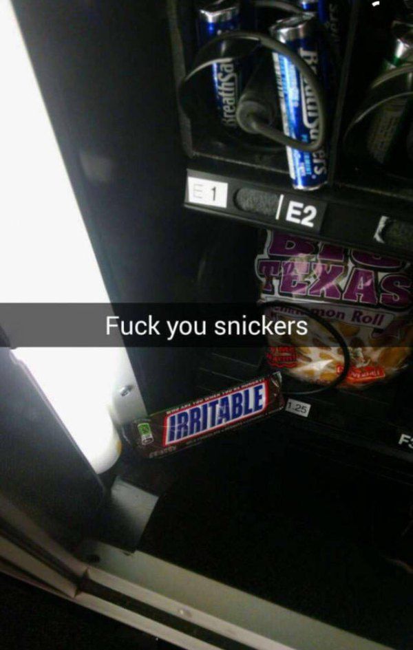 fuck you snickers - Kreathsal |E2 on Roll Fuck you snickers 25 E Rritable