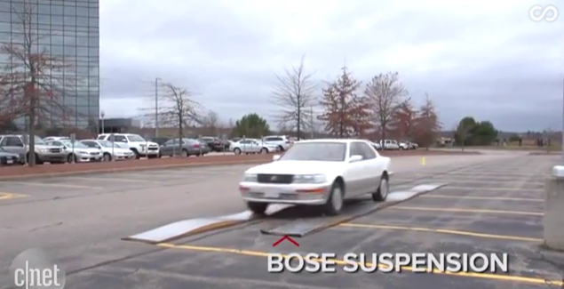 Bose’s electromagnetic car suspension system