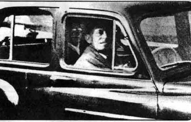 Mrs. Chinnery was visiting the grave of her mother one day in 1959. After snapping a few shots of her mother’s gravestone, she took a photo of her husband, who was waiting in the car. When the film was developed, the couple was surprised to see a figure sitting in the back seat of the car. Mrs. Chinnery immediately recognized it was an image of her mother whose grave they visited on that day.