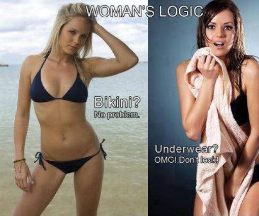 30 examples of 'women's logic'