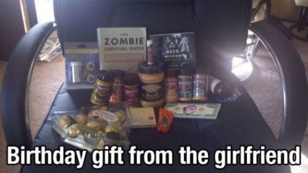 food - Zombie Survival Guide Birthday gift from the girlfriend