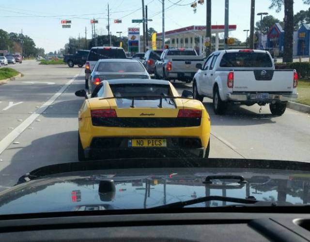 lamborghini vanity plates - No Pics