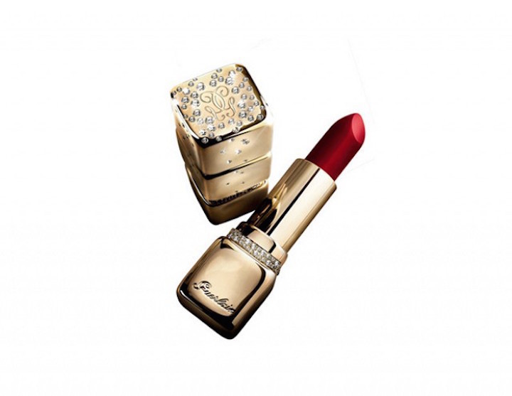 One of the most expensive lipsticks in the world is Guerlain’s KissKiss Gold and Diamonds Lipstick. The tube costs about $62,000, and it has more to do with the diamond gold packaging than the lipstick itself.