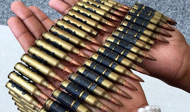These bullets found in a carry on bag at Richmond International Airport