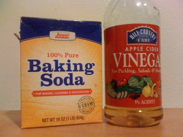 If you want to unclog drains without expensive chemicals then pour half a cup of baking soda and a cup of vinegar into the drain. Once it stops foaming, rinse the sink down and your drain will be clear.