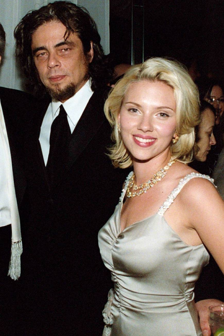 According to Scarlet Johansson herself, she did ‘something’ with Benecio Del Toro in one of the hotel elevators.