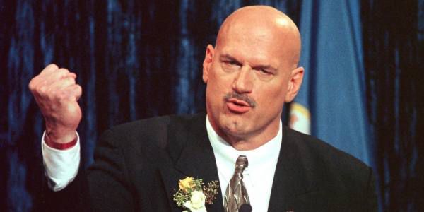 Former professional wrestler Jesse Ventura was the governor of Minnesota from 1999-2003.