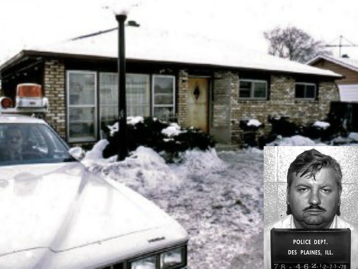 Between 1972 and 1978, John Wayne Gacy, aka “The Killer Clown”, sexually assaulted and murdered at least 33 teenage boys in this house. He would lure young boys inside his house and handcuff them to a wooden board before strangling them to death. When the police searched his house, they found 29 bodies in the crawl space under his home, and Gacy admitted to dumping another five in the river.