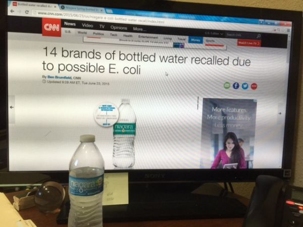 software - 2011 Cnn News Video Tv Opinions More... 14 brands of bottled water recalled due to possible E. coli by Ban Cnn Amet More features More productivity Los mons