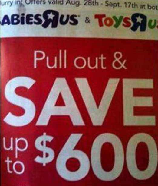 toys r us pull out and save - lurry in Ulters valid Aug 28th Sept. 17th at bor Abies Hus & Toysu Pull out & Save Hd $600