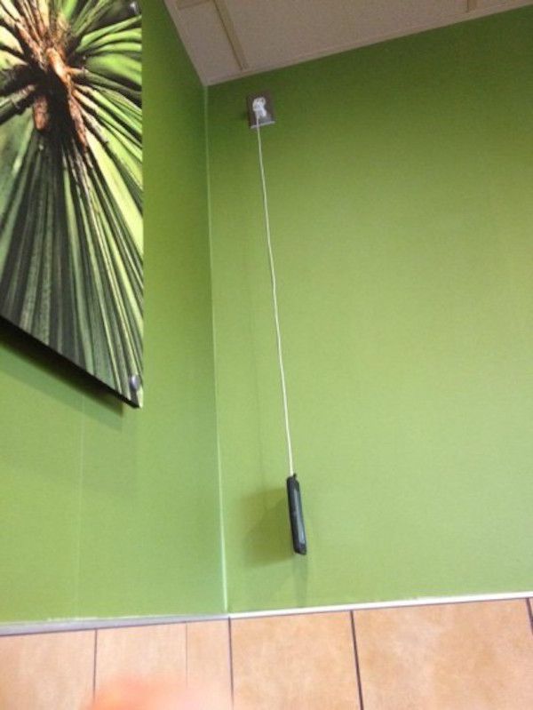 21 people desperate to charge their phones