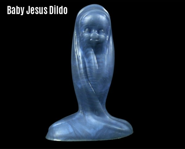 sculpture - Baby Jesus Dildo