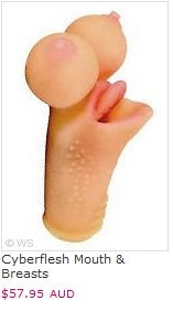 erotic - Ows Cyberflesh Mouth & Breasts $57.95 Aud