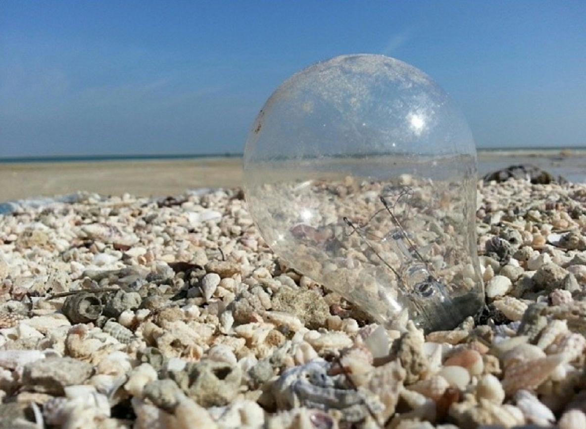 A little lightbulb went off in Jubail, Saudi Arabia