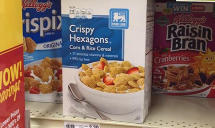worst off brand cereal - Kellogg Win 55900 Kellopote rispi Crispy Raisin Bran Hexagons. Corn & Rice Cereal Origina . Cranberries 1979