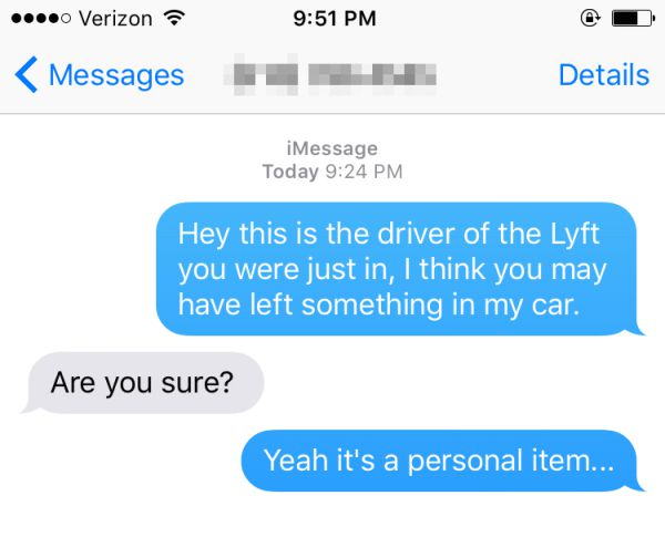 Lyft Driver Gets Lucky After Finding A Sex Toy In His Car
