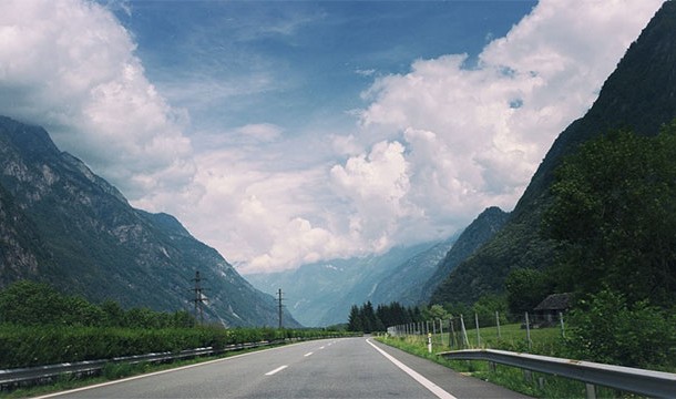 In the United States, even numbered highways go east-west and odd numbered highways run north-south