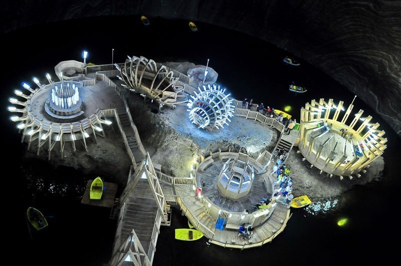 This Abandoned Salt Mine Holds An Awesome Surprise At The Bottom