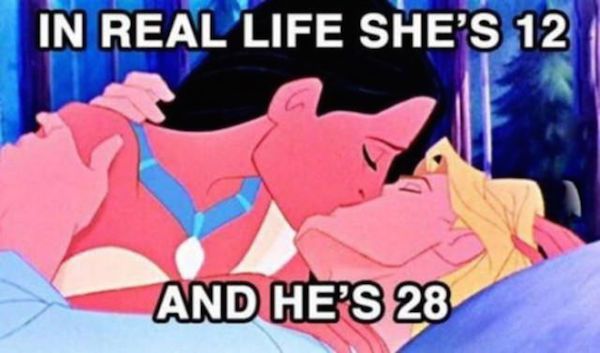 childhood ruined - In Real Life She'S 12 And He'S 28