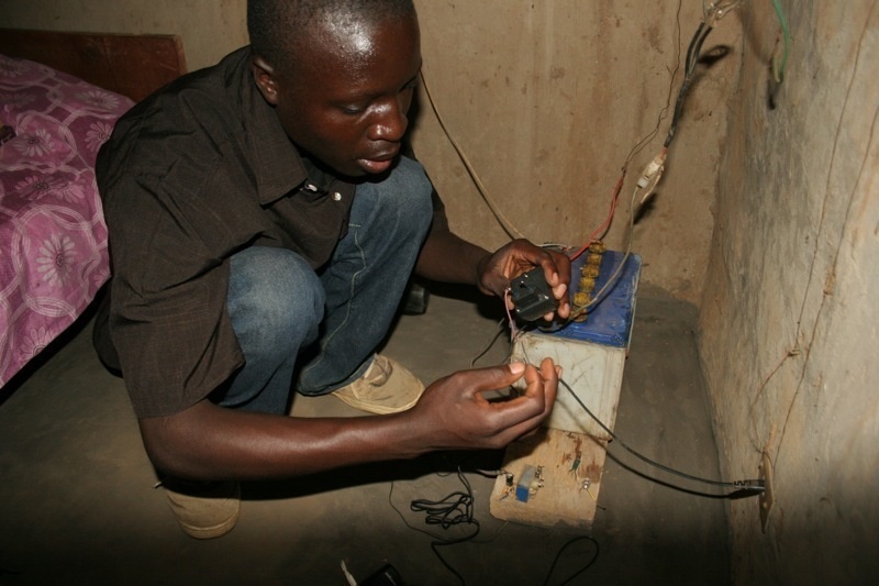 In 2002, a 14 year old school drop out named William Kamkwamba used library books to teach himself how to build a solar powered water pump. The pump supplied drinkable water to his village.