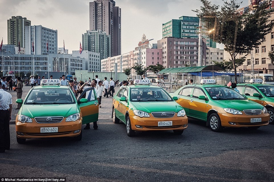 north korea 2019 taxi