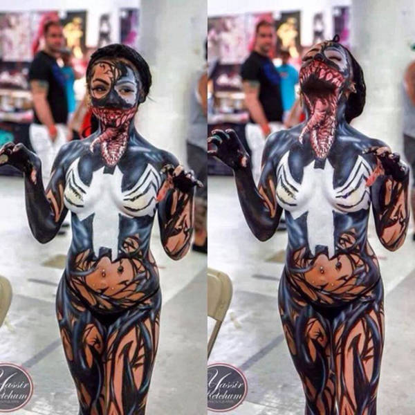 sexy venom cosplay