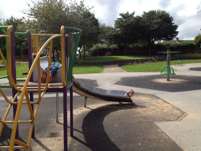 playground optical illusion