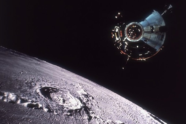 The Apollo 13 crew flew to the dark side of the moon, the furthest any human beings have ever been from the planet.