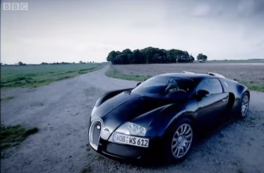 The top speed of the Bugatti Veyron is limited not by the engine, but rather its tires exploding