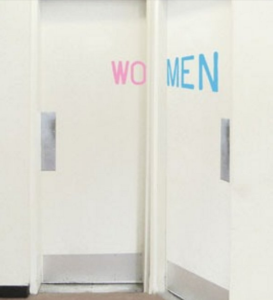 funny toilet signs - Wo Men