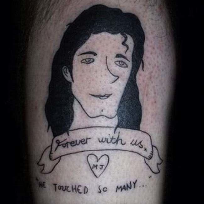 worst tattoos - Forever with us Us Ne Touched So Many