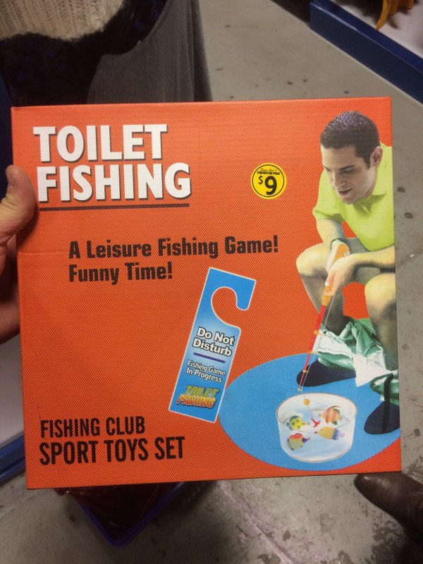 play - Toilet Fishing A Leisure Fishing Game! Funny Time! Do Not Disturb Fishing Game In Progress Volet Fishing Club Sport Toys Set