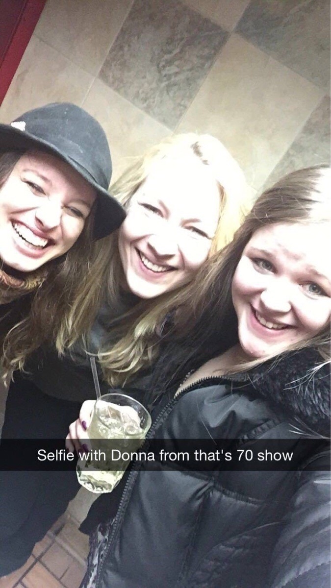 smile - Selfie with Donna from that's 70 show