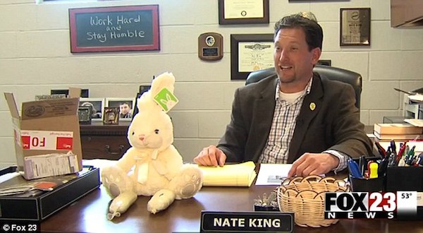 In April 2015, a drug dealer faced a dilemma—how to transport $30,000 worth of meth without being detected. He decided to stuff the drug into an Easter bunny and mail it.

As luck would have it, the stuffed bunny was sniffed out by a police dog in Tulsa County, Oklahoma, and the intended recipient, Carolyn Ross, was arrested by police.

When cops sliced open the bunny, they found two condoms filled with meth with a street value of $30,000. Officials said that Ross confessed to knowing the drugs were in the mail, and said she was supposed to redistribute them to someone else.