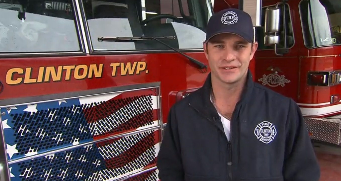 This firefighter pays one family's electric bill to help them keep their severely injured teen on a ventilator.