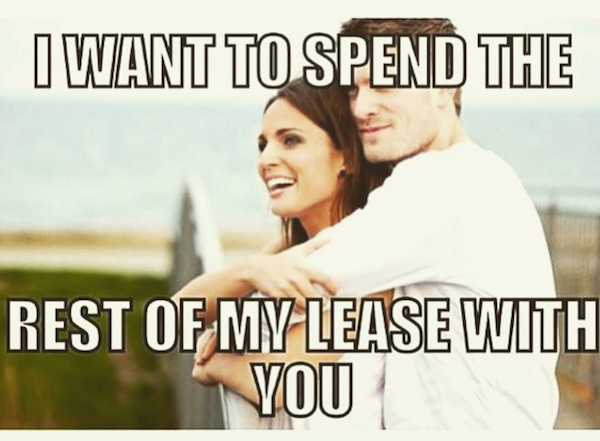 photo caption - I Want To Spend The Rest Of My Lease With You