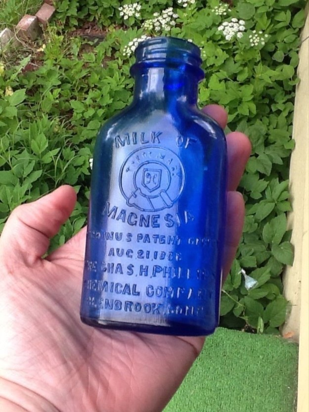 This antique medicine bottle dates all the way back to 1906.