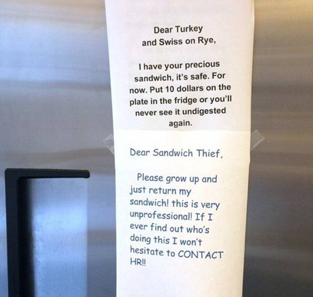 24 Hilarious Fridge Notes From People Desperate To Protect Their Food