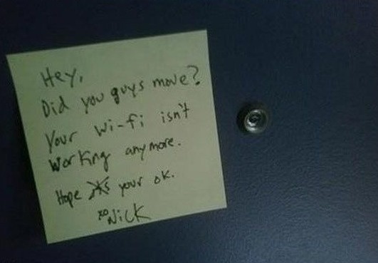 30 Of The Funniest Notes Ever Written