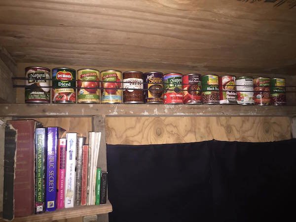 Canned food, all organic.