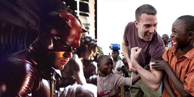 Though he may have been a regrettable Daredevil (and the world is holding its breath for Batman v Superman), Ben Affleck is certainly no regrettable humanitarian.  In fact, he has a whole Wikipedia subsection just on the charitable causes he supports (including, but not limited to, the work he did on his several tours to the Democratic Republic of the Congo as part of the Eastern Congo Initiative).