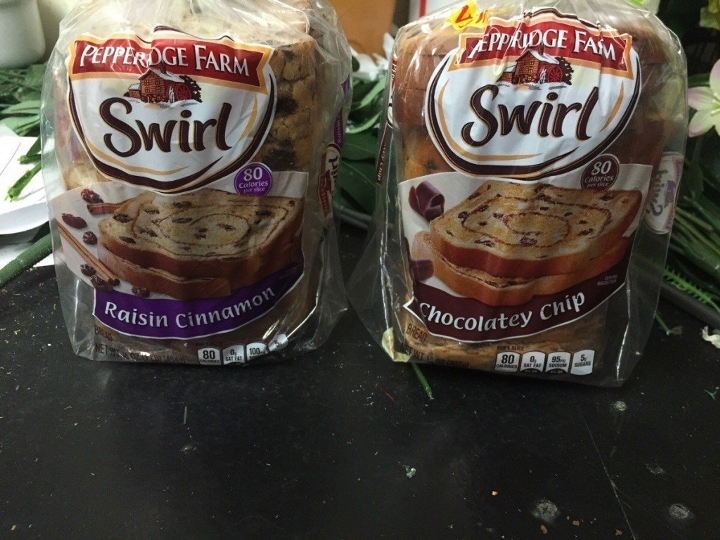 And if you're feeling TRULY evil? Switch out the chocolate chip bread for the cinnamon raisin flavor.