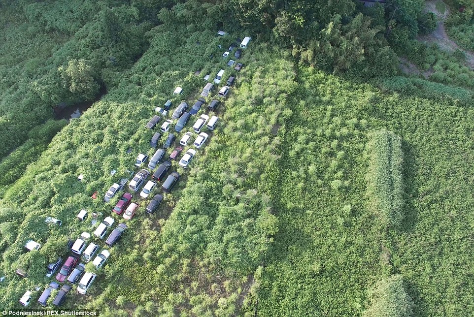 New photos have emerged five years after the accident at the nuclear power plant in Fukushima.