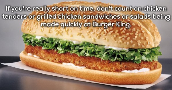 20 Employees confess fast food items you should never order