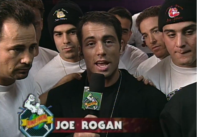 Joe Rogan at UFC 12